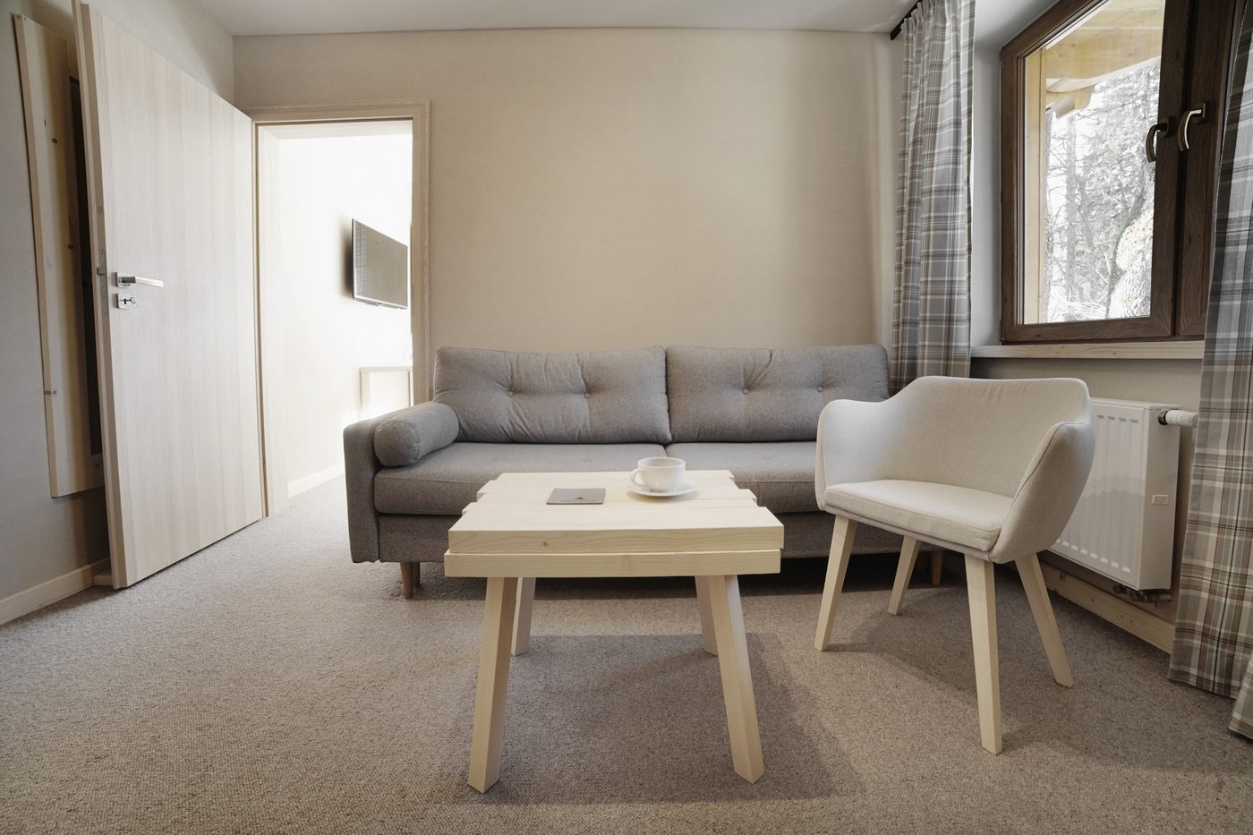Apartament dwupokojowy z balkonem i widokiem na Nosal - Villa Nosal Zakopane