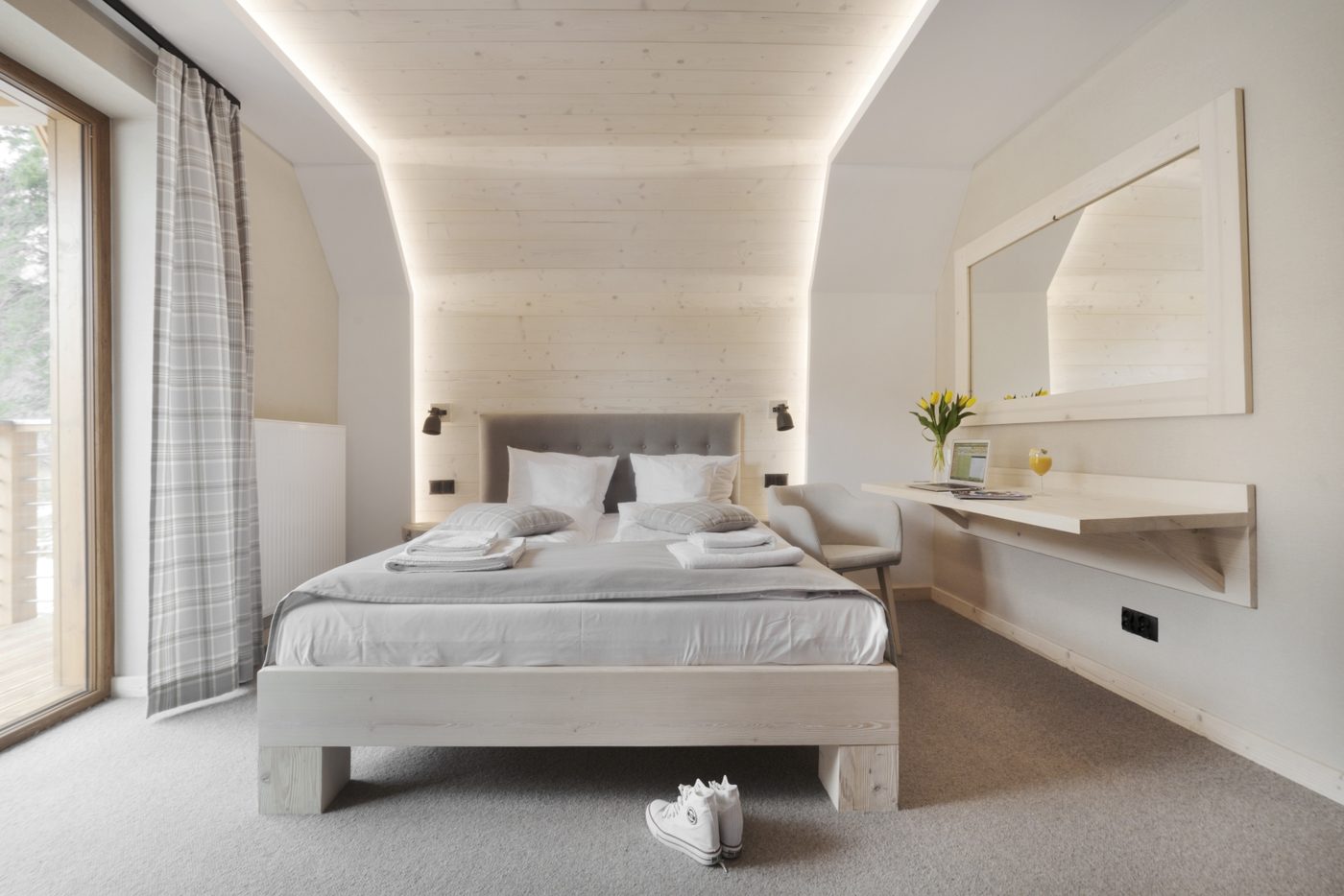 Pokój dwuosobowy Deluxe z balkonem - Villa Nosal Zakopane