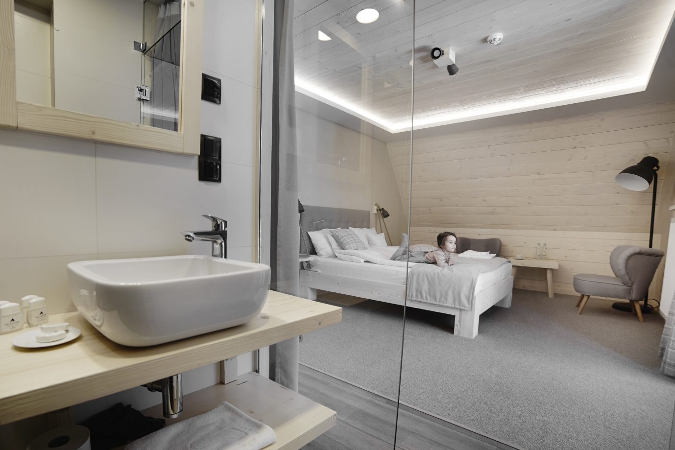 Pokój dwuosobowy Deluxe z balkonem - Villa Nosal Zakopane